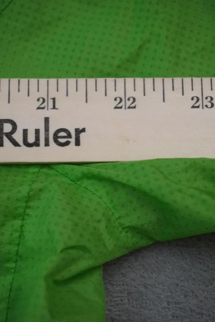 The North Face Jacket Mens Large Green HyVent Hooded Waterproof Rain 2.5L